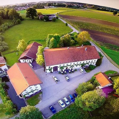 Pension Poschmuehle Traunreut Buitenkant foto